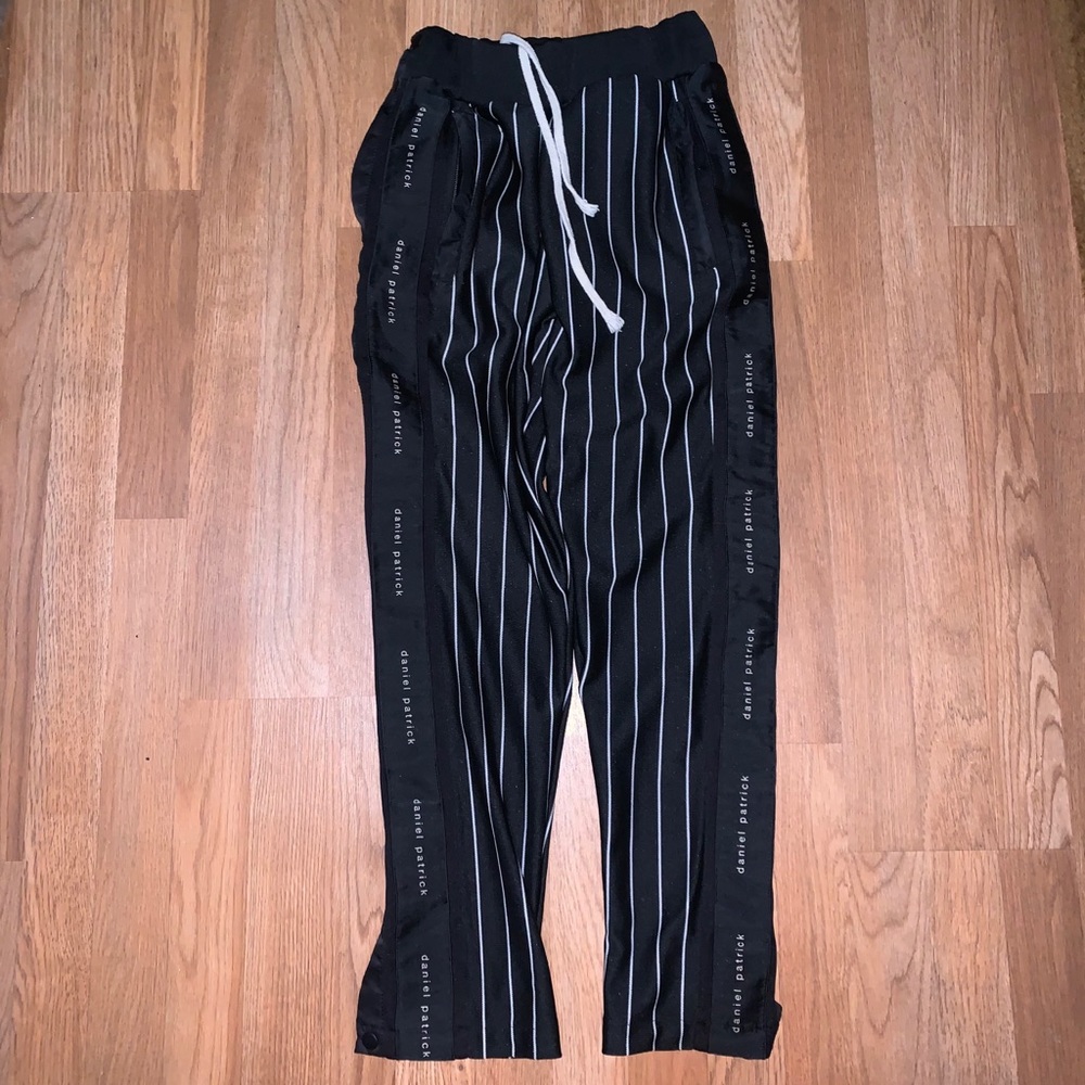 Daniel Patrick Los Angeles Black Track Pants XS